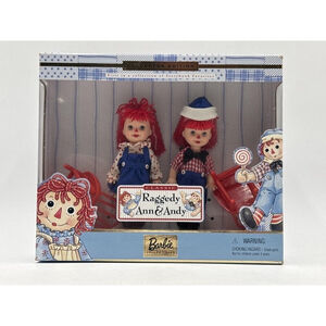 Barbie 1999 Barbie Collectibles Raggedy Ann and Andy NIB